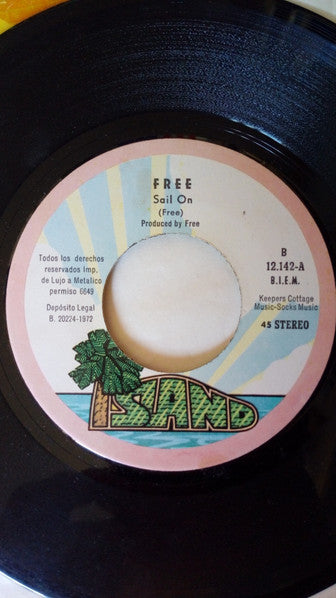 Free : A Little Bit Of Love (7", Single)