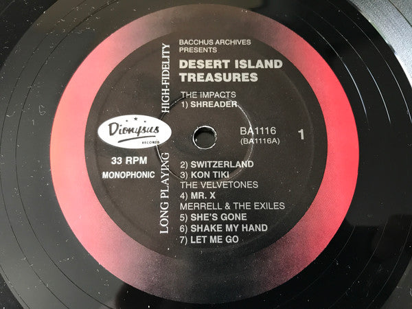 Various : Desert Island Treasures (LP, Comp)