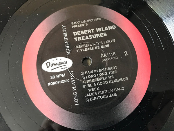 Various : Desert Island Treasures (LP, Comp)