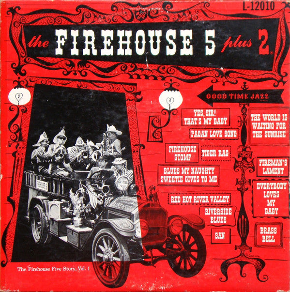 Firehouse Five Plus Two : The Firehouse Five Story, Vol. 1 (LP, Comp, Mono, RM)