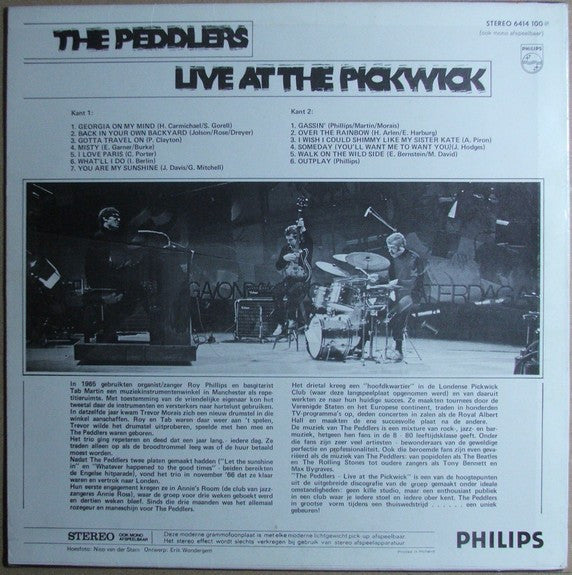 The Peddlers : Live At The Pickwick (LP, Album)