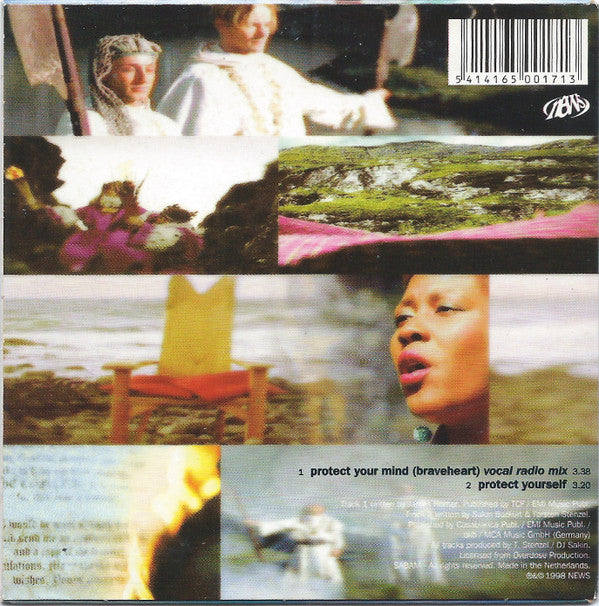 DJ Sakin & Friends : Protect Your Mind (CD, Single, Car)