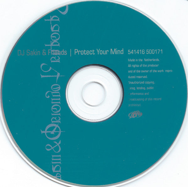 DJ Sakin & Friends : Protect Your Mind (CD, Single, Car)