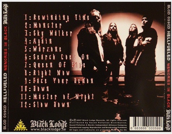 Hellfueled : Memories In Black (CD, Album)