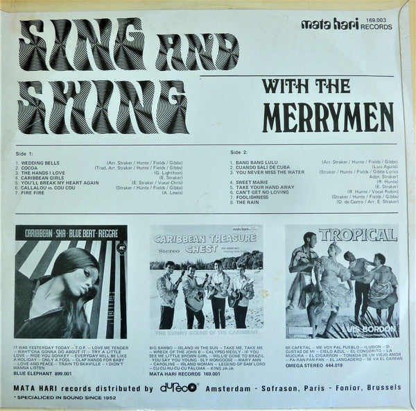 The Merrymen : Sing And Swing With The Merrymen (LP, Album, RE)