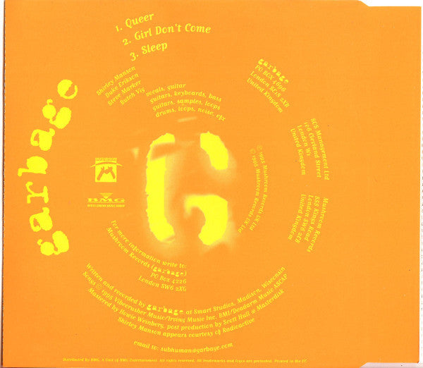 Garbage : Queer (CD, Maxi)