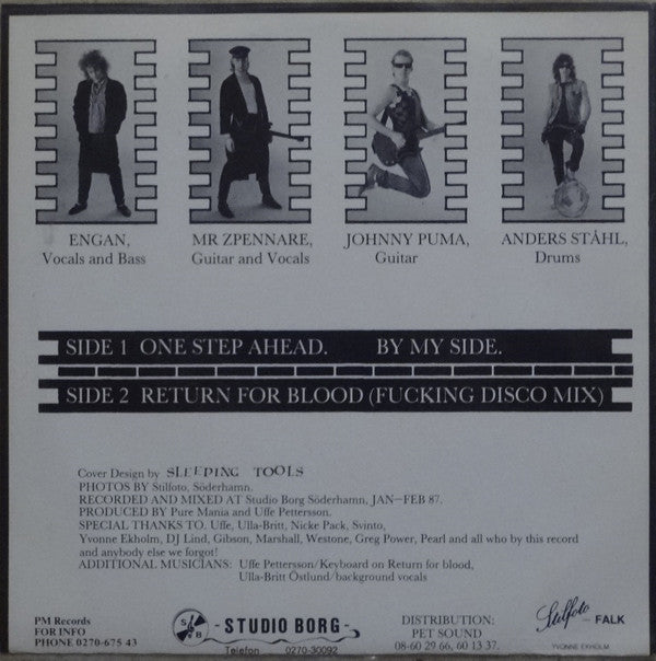 Pure Mania : One Step Ahead (7")