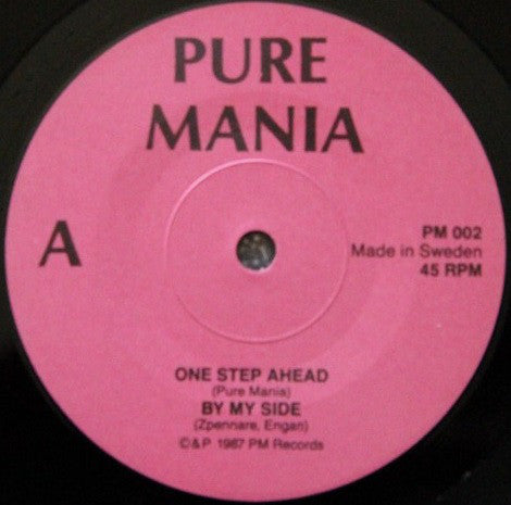 Pure Mania : One Step Ahead (7")