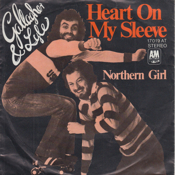 Gallagher & Lyle : Heart On My Sleeve (7", Single)