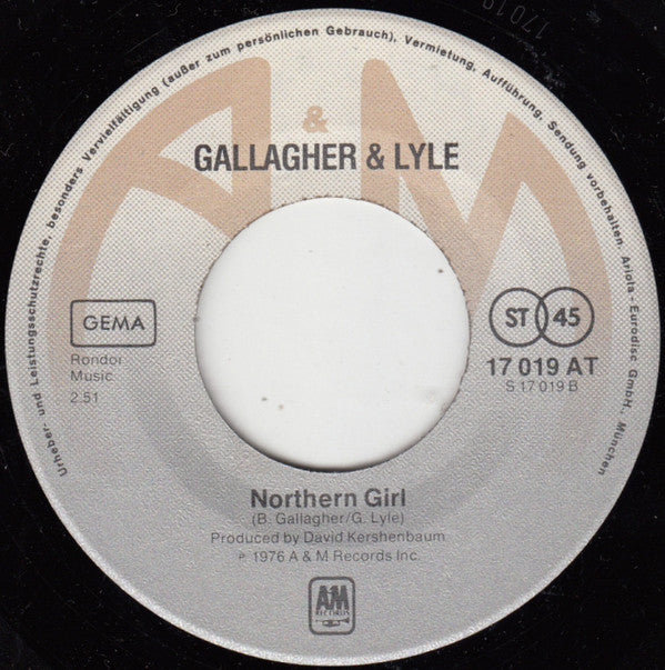 Gallagher & Lyle : Heart On My Sleeve (7", Single)