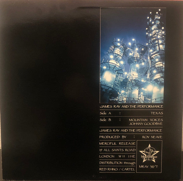 James Ray And The Performance : Texas (12", Single)