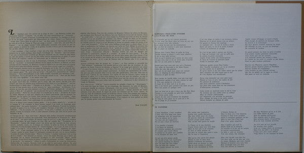 Georges Brassens : 9 - Supplique Pour Être Enterré À La Plage De Sète (LP, Album, RE, Gat)