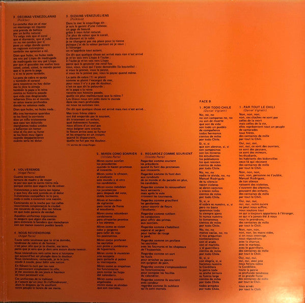 Isabel Y Angel Parra : Isabel Et Angel Parra (LP, Album, 3-S)