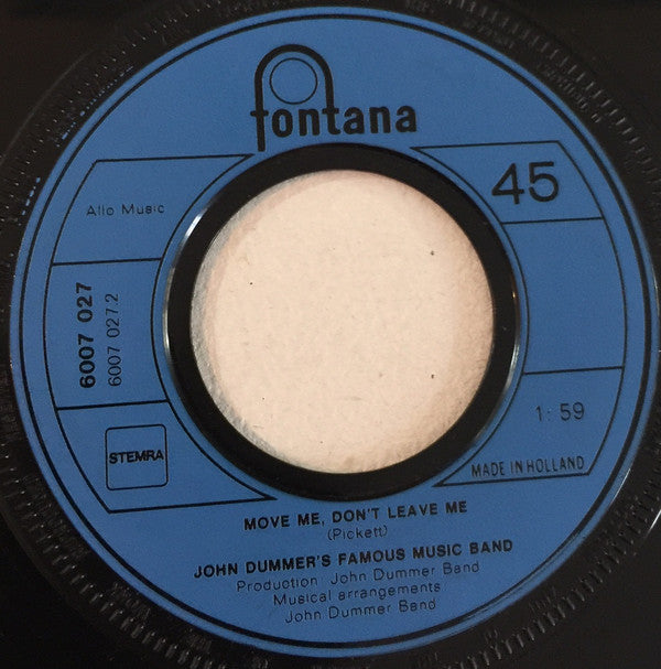 John Dummer's Famous Music Band : Nine By Nine (7", Single, Mono)