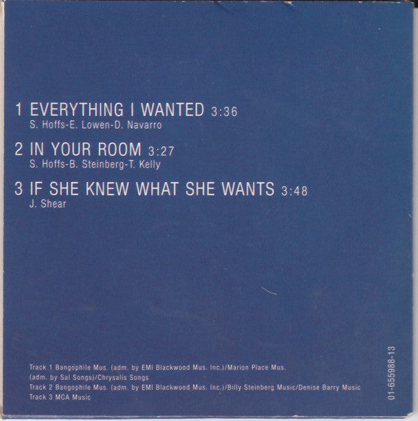 Bangles : Everything I Wanted (CD, Mini, Maxi)