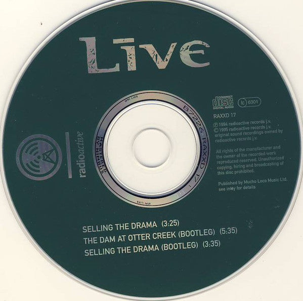 Live : Selling The Drama (CD, Single)