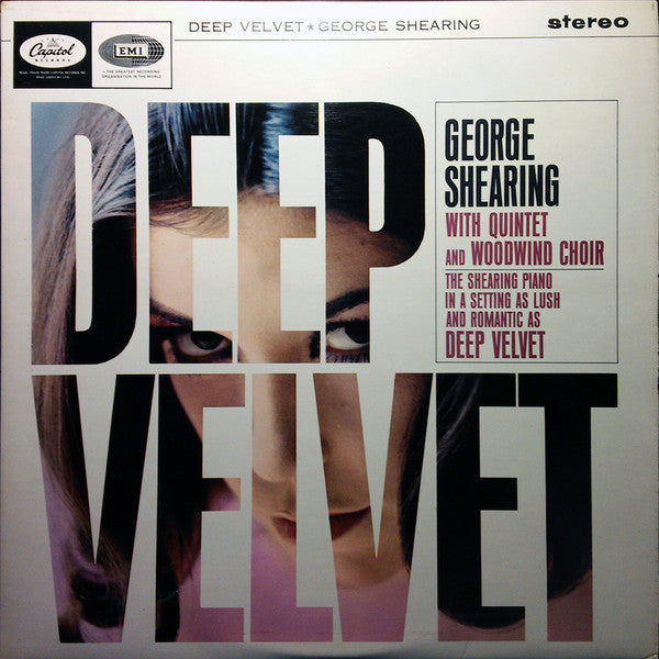The George Shearing Quintet : Deep Velvet (LP)