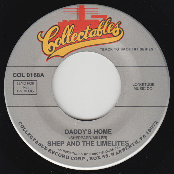 Shep & The Limelites : Daddy's Home (7", Single)