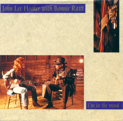 John Lee Hooker With Bonnie Raitt : I'm In The Mood (7", Single)
