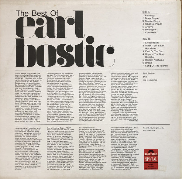 Earl Bostic : The Best Of Earl Bostic (LP, Comp)