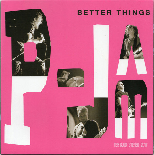 Pearl Jam : Better Things (7", Single)