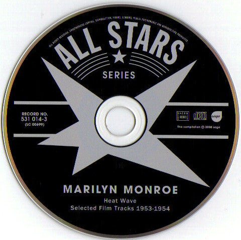 Marilyn Monroe : Heat Wave - Selected Film Tracks 1953-1954 (CD, Comp)