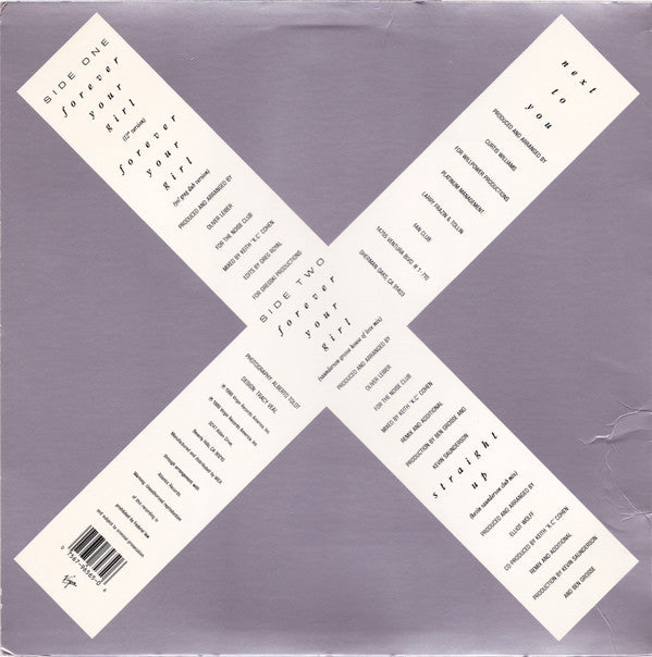 Paula Abdul : Forever Your Girl (12", Single)