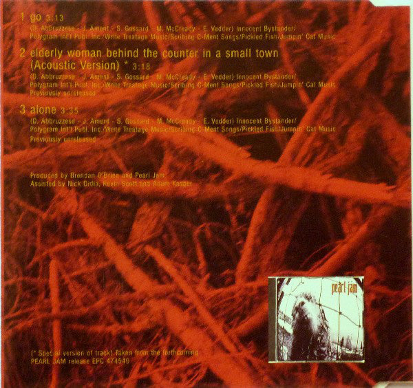 Pearl Jam : Go (CD, Maxi)