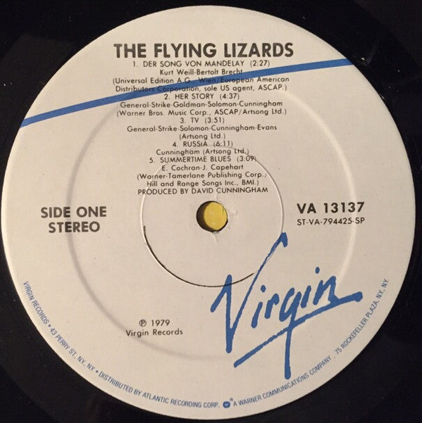 The Flying Lizards : The Flying Lizards (LP, Album, SP )