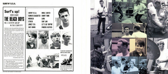 The Beach Boys : Surfin' U.S.A. (HDCD, Album, Mono, RE, RM)
