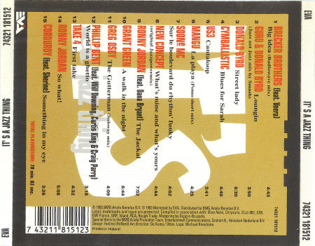 Various : It's A Jazz Thing (CD, Comp)