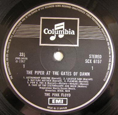 Pink Floyd : The Piper At The Gates Of Dawn (LP, Album, RP)
