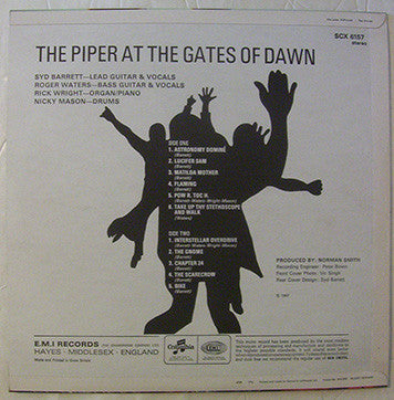 Pink Floyd : The Piper At The Gates Of Dawn (LP, Album, RP)