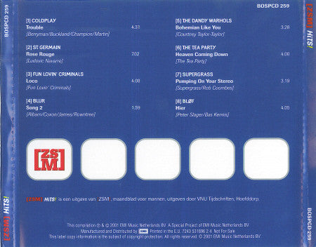 Various : [ZSM] Hits! (CD, Comp, Promo)