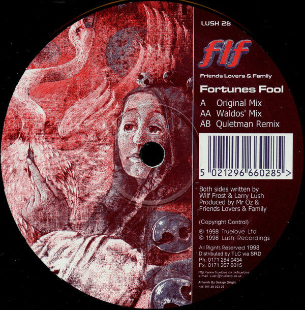 Friends Lovers & Family* : Fortunes Fool (12")