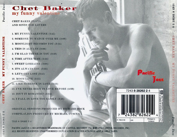 Chet Baker : My Funny Valentine (CD, Comp)