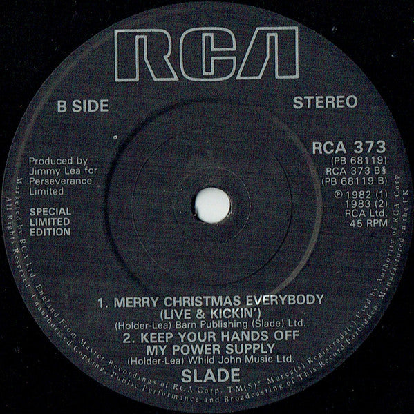 Slade : My Oh My (7", Ltd, Uto)