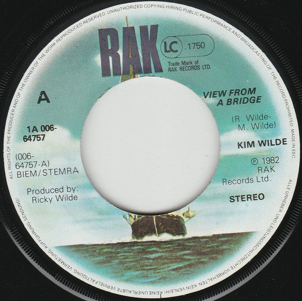Kim Wilde : View From A Bridge (7", Single)