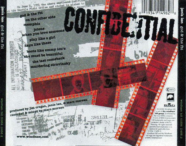 Janis Ian : God & The FBI (CD, Album)