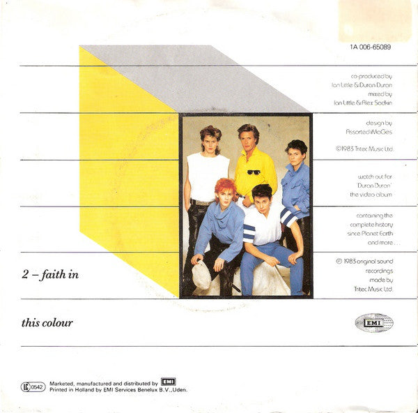 Duran Duran : Is There Something I Should Know? (7", Single)