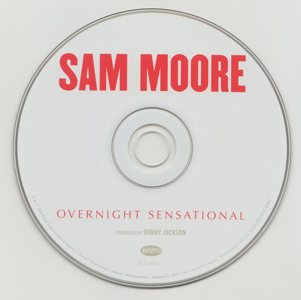 Sam Moore : Overnight Sensational (CD, Album)