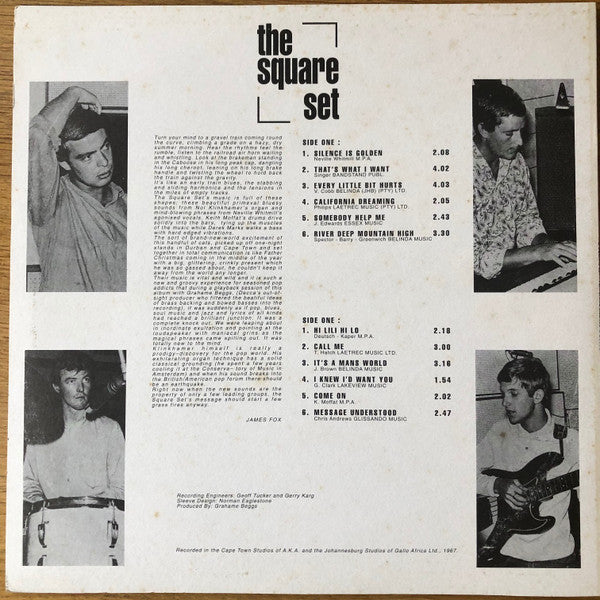 The Square Set : Featuring 'Silence Is Golden' (LP, Album, RE)