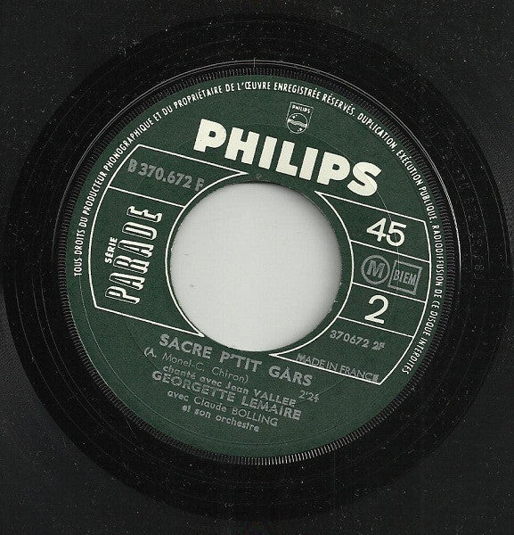 Georgette Lemaire : Vous Etiez Belle, Madame (7", Single)