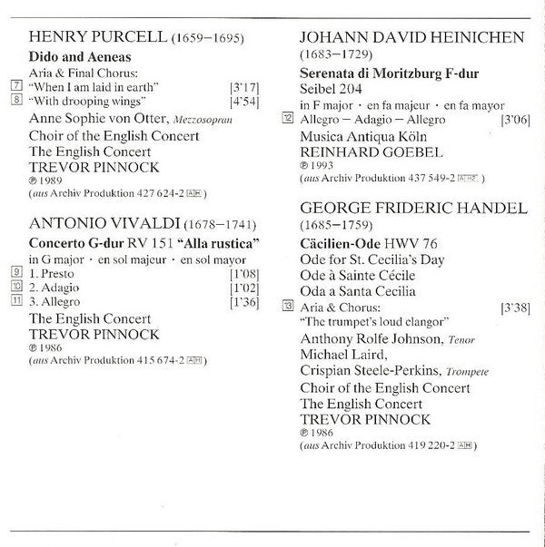 Various : The Early Music Sampler Vol. 2 (CD, Comp, Smplr)