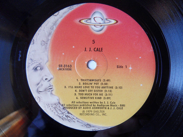 J.J. Cale : 5 (LP, Album, Pin)