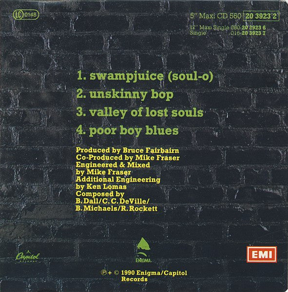 Poison (3) : Unskinny Bop (CD, Maxi)