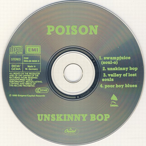 Poison (3) : Unskinny Bop (CD, Maxi)