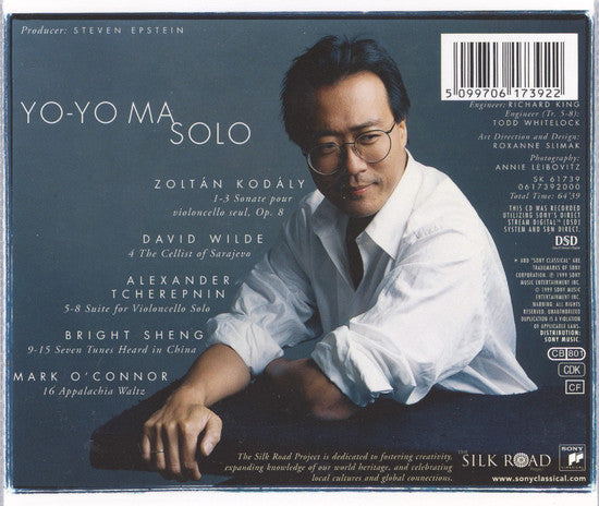 Yo-Yo Ma : Solo (CD, Album)
