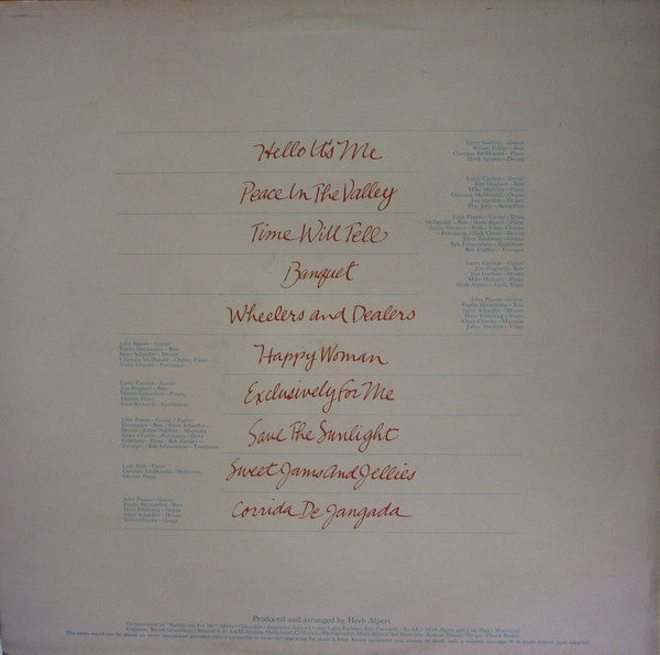 Lani Hall : Hello It's Me (LP, Album)