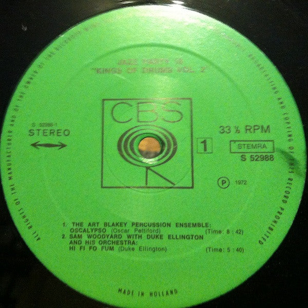 Various : Kings Of Drums Vol. 2 (LP, Comp)